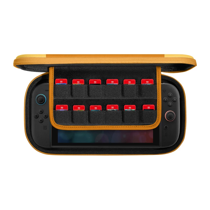 Plāns aizsargmaciņš Tomtoc FancyCase-G05 priekš Nintendo Switch 2, dzeltens