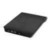 Ārējais USB 2.0 SATA optiskā diskdziņa korpuss Qoltec 51863 melns