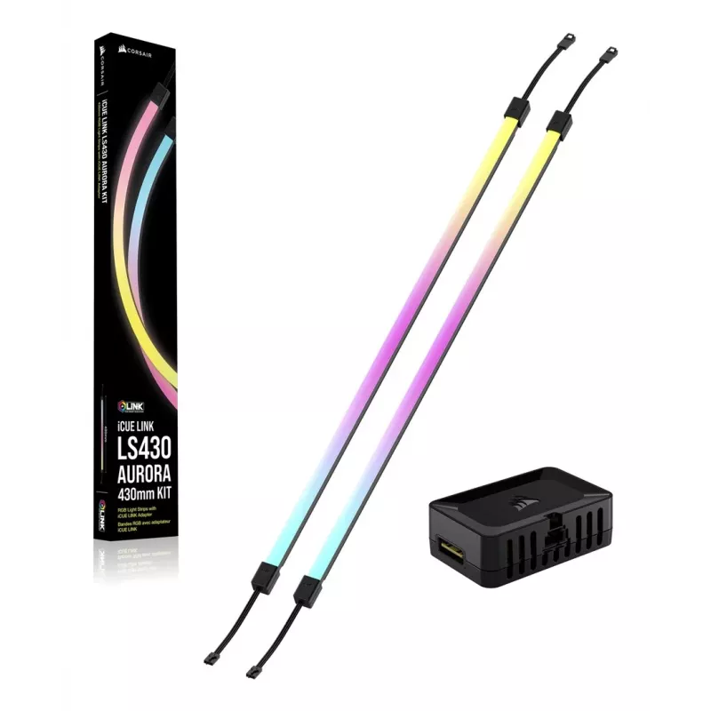 Lighting Node Kit CORSAIR iCUE LINK 430mm CL-9011136-WW RGB kontrollera kabelis garums 430 mm