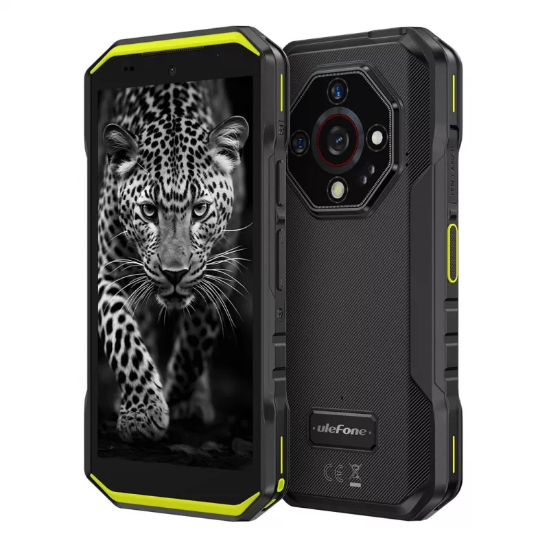 Viedtālrunis UleFone Armor X32 6,1 collas 6 GB RAM 128 GB atmiņa spilgti zaļš, energoefektivitātes klase B