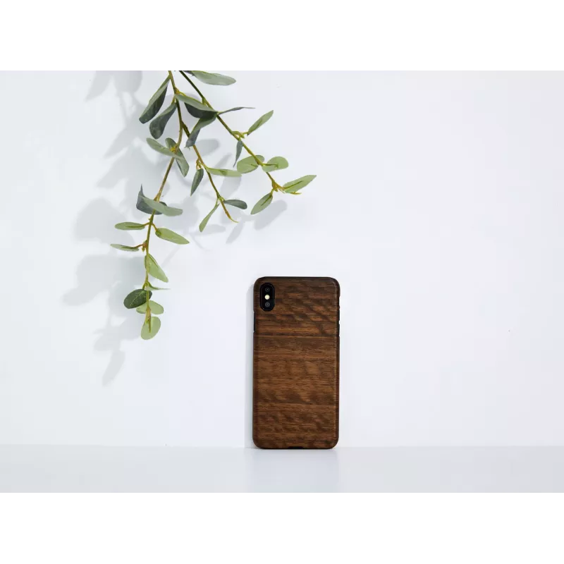 Telefona maciņš man and wood iPhone XS Max — koala melns
