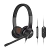 Creative 51EF0980AA000 Chat USB on-ear austiņas ar vadu, stereo, melnas