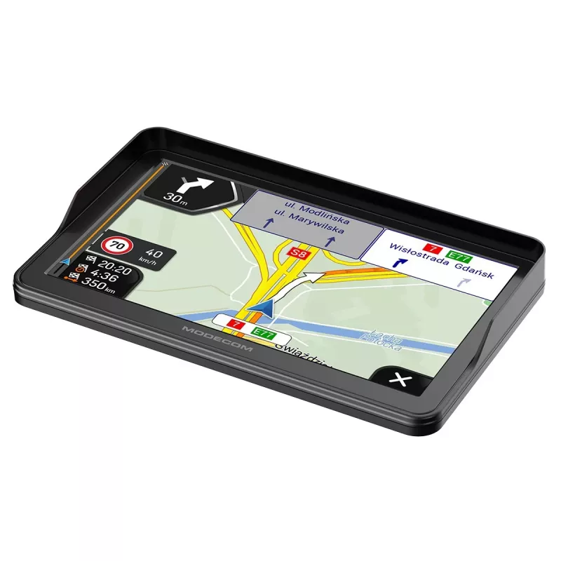 Modecom FreeWAY CX 7.3 auto navigācija ar iGO Navigation Truck Europe, ikgadējs atjauninājums