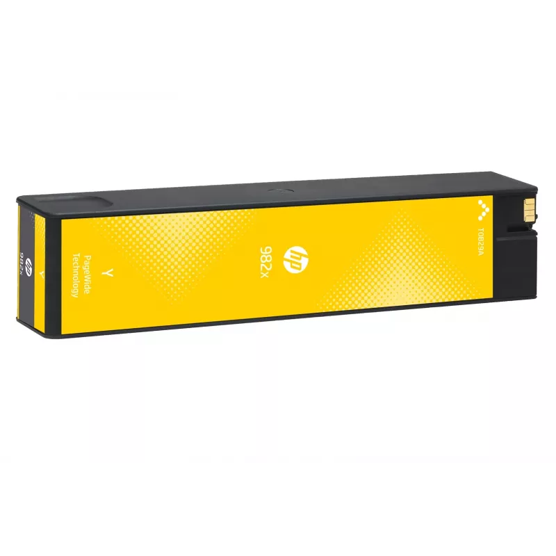 HP 982X High Yield Yellow Original PageWide kasetne, dzeltena, 1 gab., 16000 lapas