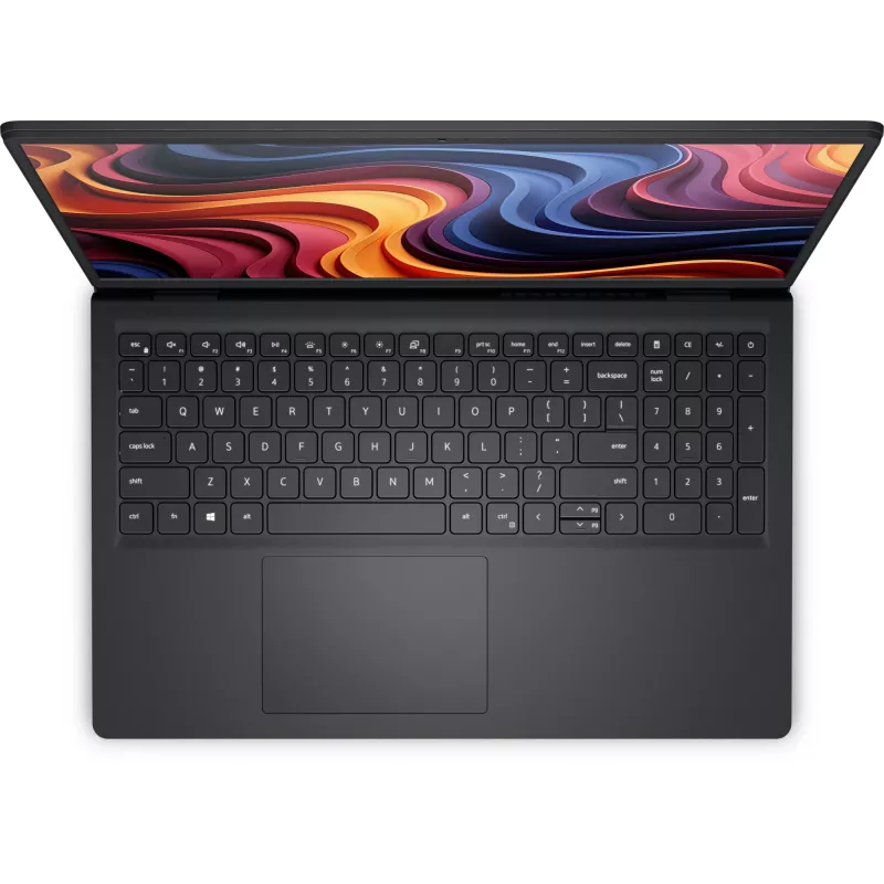 Dell 15 DC15255/AMD Ryzen 5 7520U/8GB/512GB SSD/15.6 FHD/AMD Radeon 610M/WLAN + BT/US Kb/3 Cell/W11Home/Carbon Melns/3yrs Basic Onsite