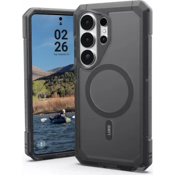 UAG Urban Armor Gear Trooper futrālis ar magnētu moduli | Samsung Galaxy S26 Ultra | pelnu pelēks (pelēks caurspīdīgs) | 214516113131 (214516113131)