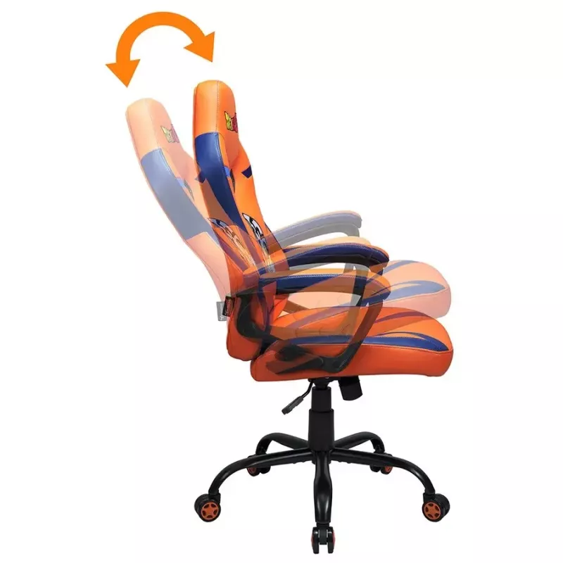 Biroja krēsls Subsonic SA5573-D6 Polsterēts sēdeklis Oranžs