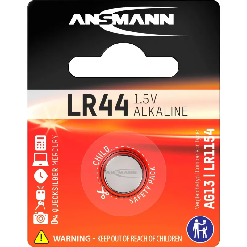 Vienreizlietojamā baterija Ansmann LR 44