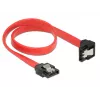 SATA kabelis DeLOCK 83978 0,3 m SATA 7-pin melns/sarkans