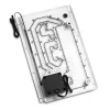 Bitspower Sedna O11DS sadales plāksne LIAN LI O11 Dynamic Mini korpusam, ARGB, caurspīdīga