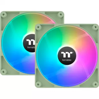 Thermaltake CT120 ARGB Sync Matcha Green 120mm 2-Pack Case ventilatori