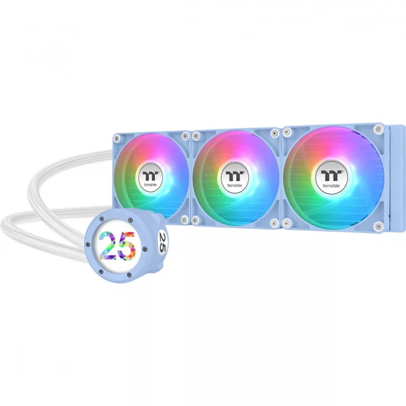 Hibrīda dzesētājs Thermaltake TH360 V2 Ultra ARGB 12 cm Zils 25,8 sone