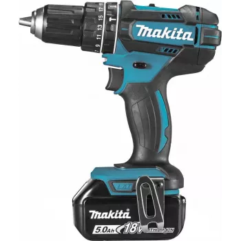 Makita DHP482RTJ 18V 2x akumulatoru bezvada triecienurbjmašīna-skrūvgriezis