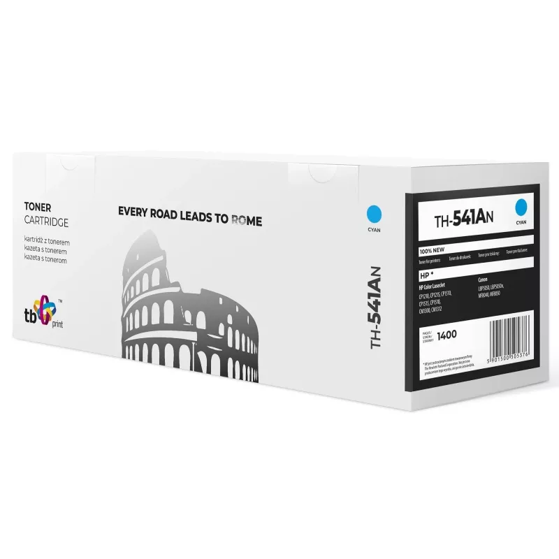 Tonera kasetne HP CM1215 ciāna TH-541AN 100% jauna