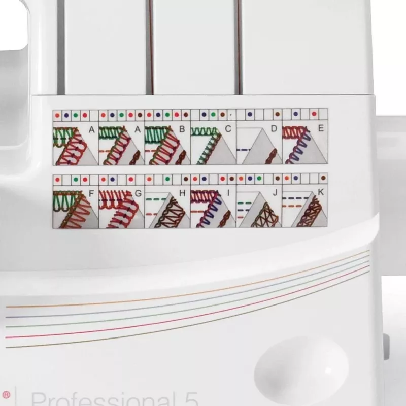 Overlock Singer 14T968 šujmašīna, elektriskā strāva, balta