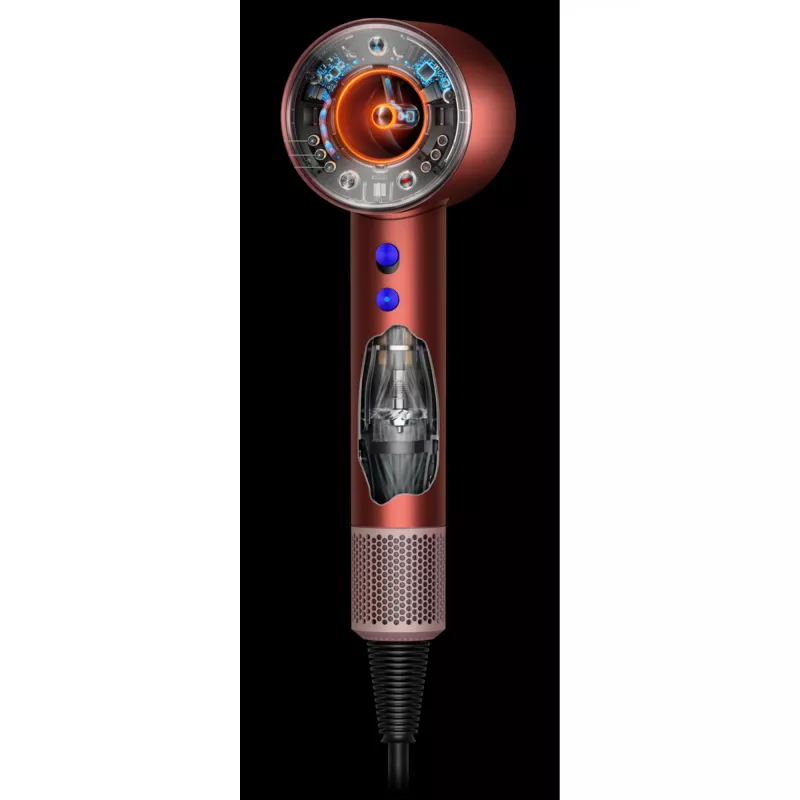 Dyson Supersonic matu žāvētājs Nural Strawberry Brown, 1600W, 3 ātruma iestatījumi