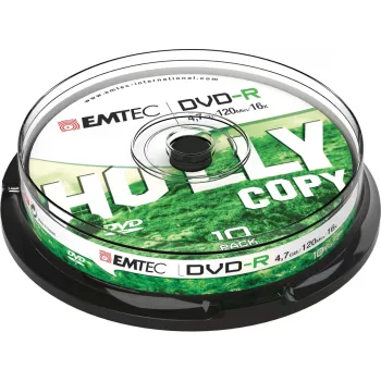 DVD-R Emtec ECOVR471016CB 4.7 GB 16x 10 gab.