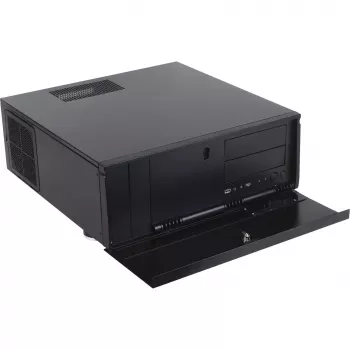 Datora korpuss SilverStone Grandia GD07 - tornis - SSI, melns