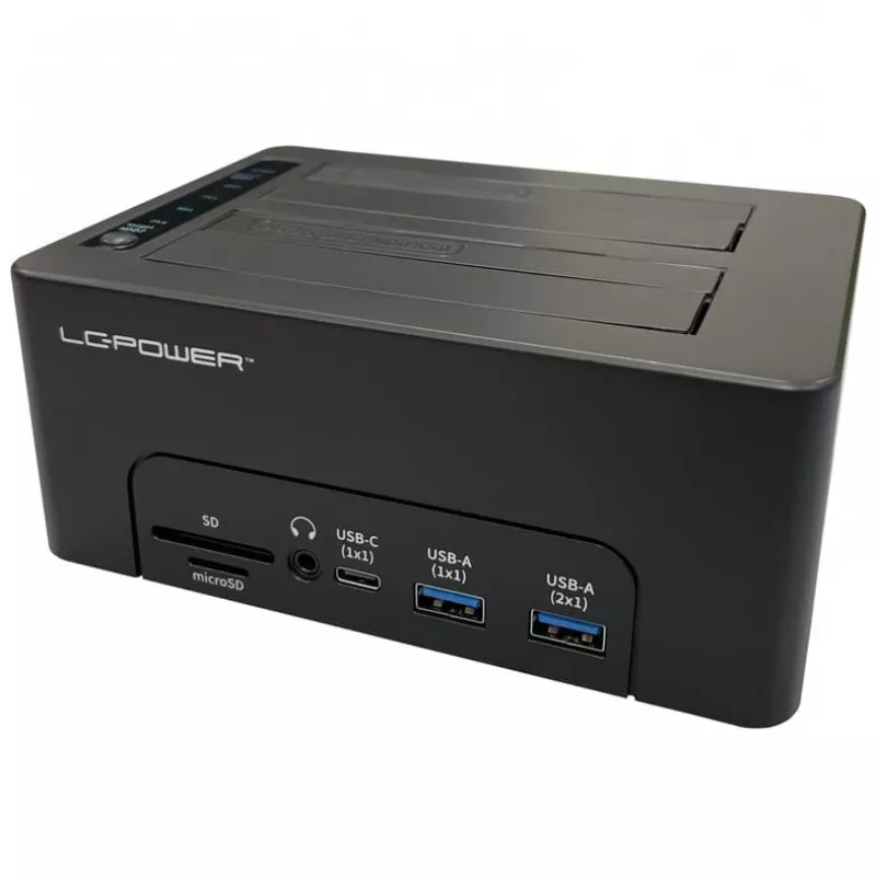 LC-Power dokstacija USB 3.2 Gen 2x1