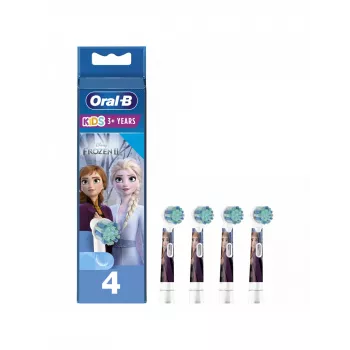Oral-B EB10s-4 Frozen rezerves birstīšu galviņas, baltas, 4 gab.