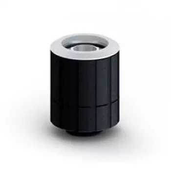 BitsPower taisnais savienotājs G1/4 vīriešu uz 16/10 mm rotējošs — matēti melns