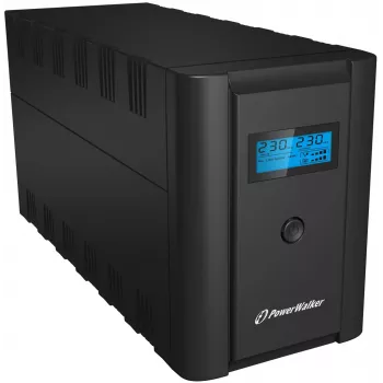 PowerWalker VI 1200 LCD/FR Line-Interactive 1.2 kVA 600 W 4 AC kontaktligzdas