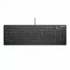 Medicīnas tastatūra CHERRY AK-C8112 USB QWERTZ vācu melna 105 taustiņi