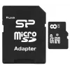 Silicon Power SP008GBSTH010V10SP atmiņas karte 8 GB MicroSDHC Class 10