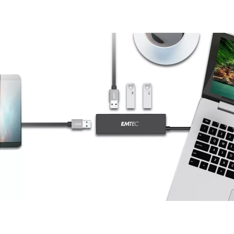 Emtec T620A Type-A Classic USB 3.2 Gen 1 centrmezgls