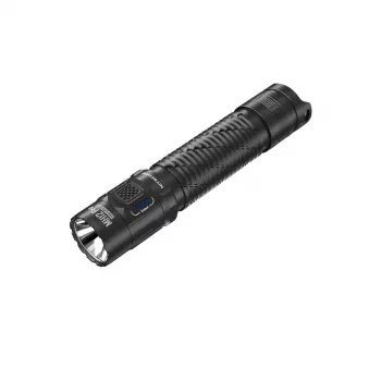 Rokas lukturis Nitecore MH12 Pro melns LED 3300 lm USB uzlādējams 5300 mAh, alumīnijs, 138,5 mm, 81,5 g, ūdensizturīgs 2 m