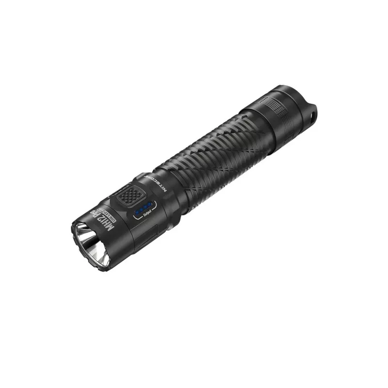 Rokas lukturis Nitecore MH12 Pro melns LED 3300 lm USB uzlādējams 5300 mAh, alumīnijs, 138,5 mm, 81,5 g, ūdensizturīgs 2 m