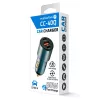 Automašīnas lādētājs everActive CC-40Q QC3.0 60W, USB automašīnas strāvas adapteris mobilo ierīču uzlādēšanai
