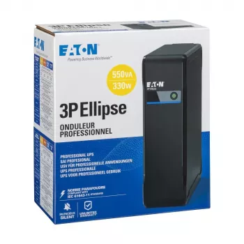 Eaton 3P550I UPS Standby Offline 0.55 kVA 330 W 4 AC outlets