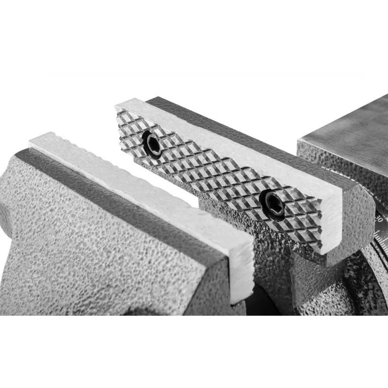 Grozišanas atslēdznieka skrūvspīle NEO tools 100 mm 360° – darbagalda skrūvspīle atslēdzniecībai, modelis 35-030