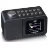Galda radio Lenco CR-625BK — FM/AM uztvērējs ar Bluetooth, melns