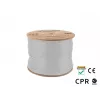 Tīkla kabelis LANBERG LCUF6L-11CU-0305-S U/FTP Cat6a uz ruļļa, 305 m, 23 AWG, 500 MHz, pelēks