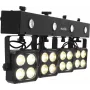 LED PAR gaismas sistēma EUROLITE Akku KLS-180 180W RGB, ar baterijām darbināma PAR ierīce, uzlādējama
