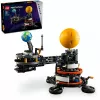 LEGO Technic Planēta Zeme un Mēness Orbītā Kosmosa Spēles Bērniem No 10 Gadiem Saules Sistēmas Būvējamā Rotaļlieta Ar Planētām
