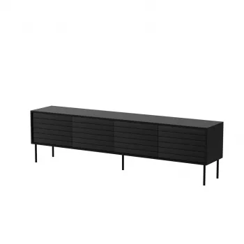 Cama CORTINA 4D TV skapis 200x40x55 melns