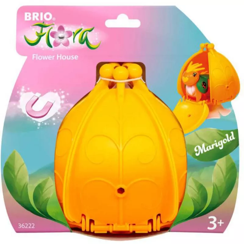 Toy House BRIO Marigold Flower House zaļa dzeltena 36222