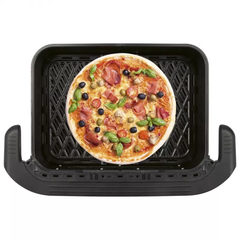 ProfiCook PC-FR 1313 H dubultā karstā gaisa friteris, 10 L, 2400 W, melns/nerūsējošais tērauds