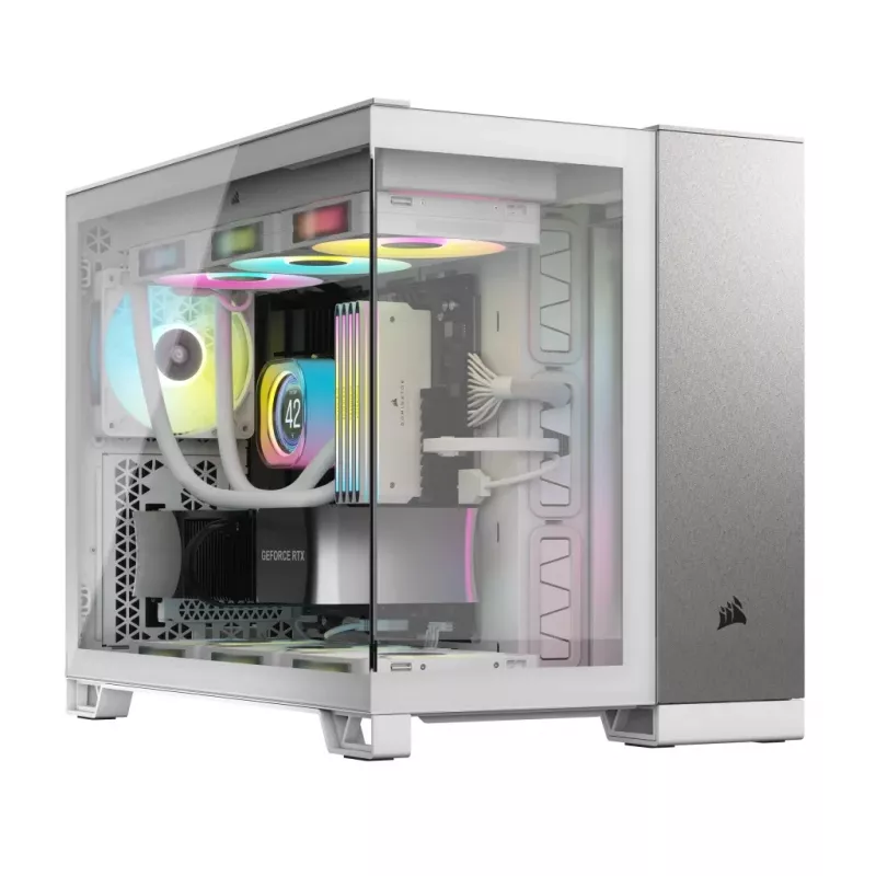 PC korpuss Corsair CC-9011289-WW Midi Tower Pelēks, Balts