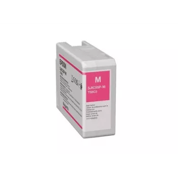 Tintes kasetne Epson SJIC55(M) printeriem ColorWorks CW-D6500/D6000, fuksīna