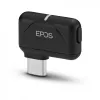 Headphones EPOS ADAPT 660 USB-C — supra-aural, wired & wireless (Bluetooth), 25 m range, 231 g, Melns