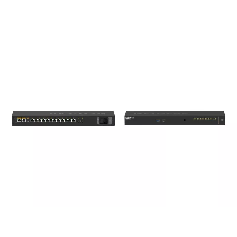 NETGEAR M4250-12M2XF pārvaldīts L2/L3 2.5G Ethernet 1U melns