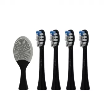 Zobu birstes uzgaļi No name LOVIO_SonicProtect PRO vidēji stingri sari 5 gab. LVTB124BK-HM