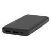 Pārnēsājams ārējais akumulators BLOW PB10A 10000mAh polimēra baterija, 2x USB-A izejas, 22,5W kopējā jauda, Micro‑USB ieeja, melns