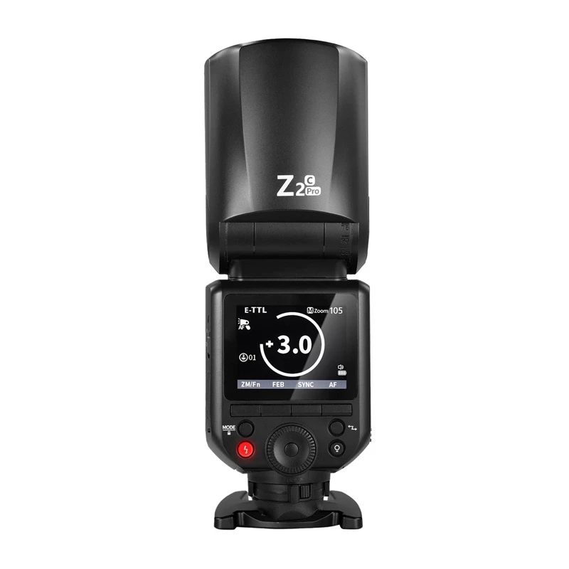 Neewer Z2PRO-C ovāla zibspuldze Canon kamerām ar 2,4 GHz bezvadu TTL sistēmu