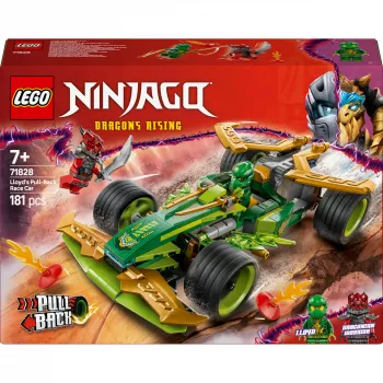 LEGO konstruktors NINJAGO Lloyd's Action Speedster 71828, 181 detaļas, 2 minifigūras, vecumam 7+