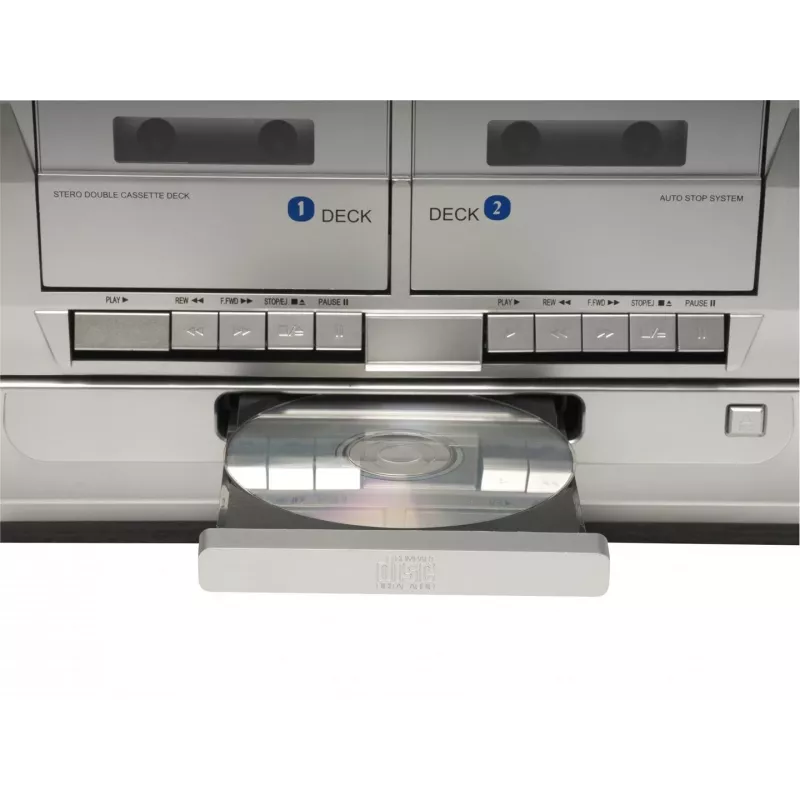 Inter Sales Denver MRD-166 - 6,9 kg - Melns - Pelēks - Personīgais CD atskaņotājs